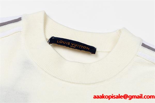 2025秋冬 シンプル ニット アイボリー 上品 LOUIS VUITTON ルイヴィトン スーパーコピー
