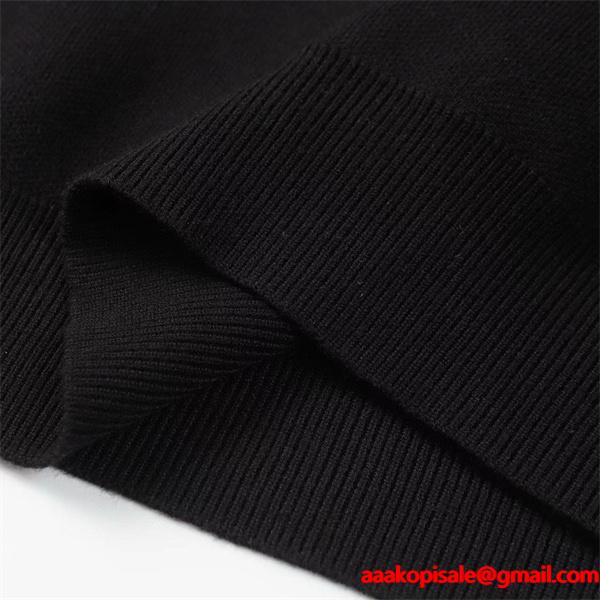 2025秋冬 ロゴ ニット ホワイト LOUIS VUITTON ルイヴィトン スーパーコピー シンプル