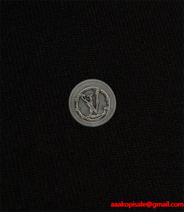 2025秋冬 ロゴ ニット ホワイト LOUIS VUITTON ルイヴィトン スーパーコピー シンプル