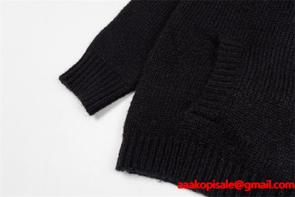 LOUIS VUITTON ルイヴィトン コピー 入手困難 カーディガン ブラック プレミアム品質 メンズ