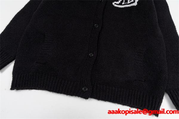 LOUIS VUITTON ルイヴィトン コピー 入手困難 カーディガン ブラック プレミアム品質 メンズ