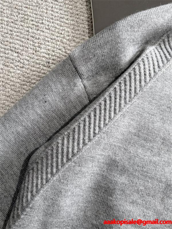 LOUIS VUITTON ルイヴィトン コピー ワンポイント ニット ブラック おすすめ 新登場