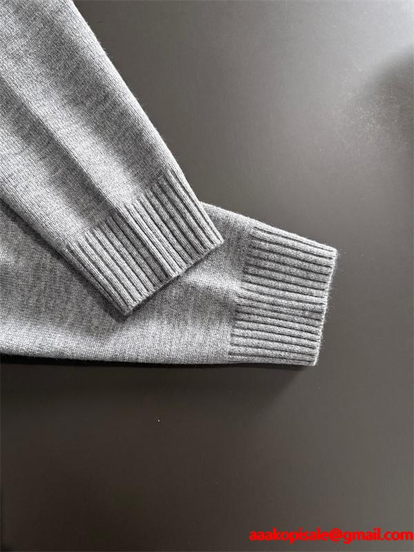 LOUIS VUITTON ルイヴィトン コピー ワンポイント ニット ブラック おすすめ 新登場