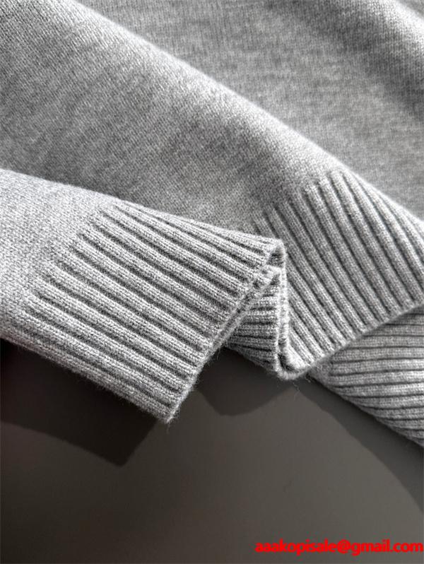 LOUIS VUITTON ルイヴィトン コピー ワンポイント ニット ブラック おすすめ 新登場