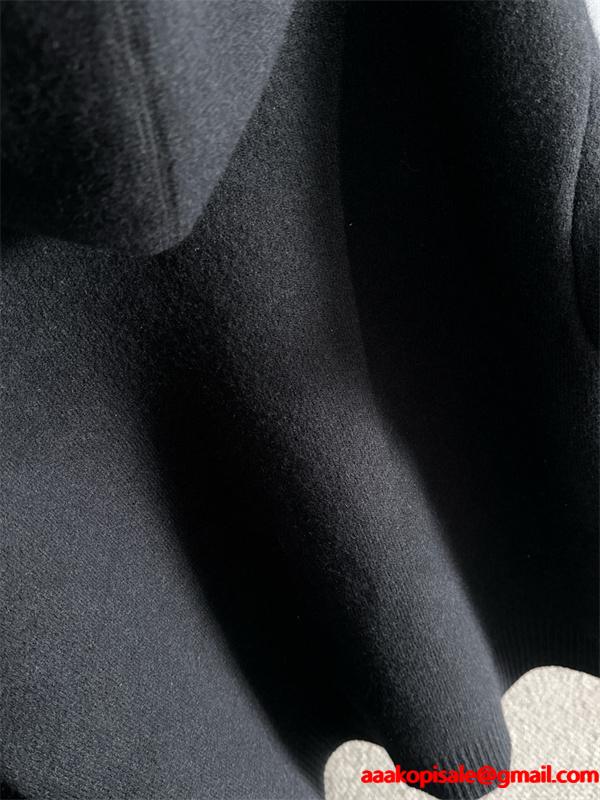 フード付き LOUIS VUITTON ルイヴィトン スーパーコピー ニットパーカー グレー 当店イチオシ