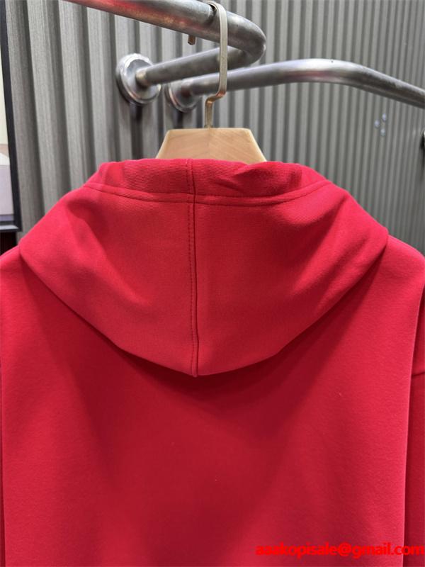 プリント パーカー ブラック 2025秋冬必須アイテム LOUIS VUITTON ルイヴィトン コピー