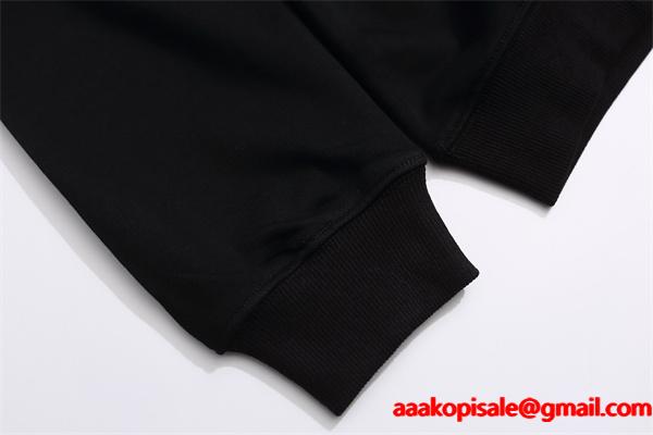 ロゴスウェット LOUIS VUITTON ルイヴィトン コピー ブラック 2025秋冬準備 モード系