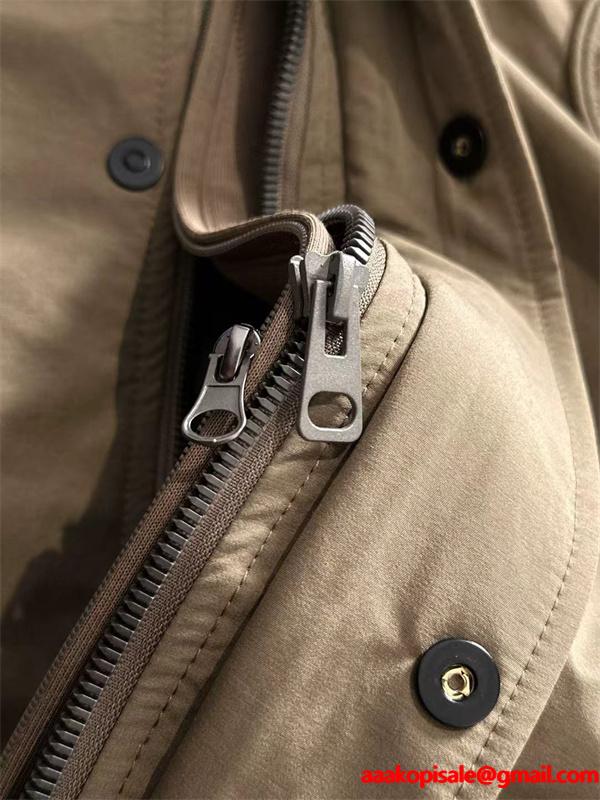 ジップブルゾン グレー フード付き メンズ モード LOUIS VUITTON ルイヴィトン スーパーコピー