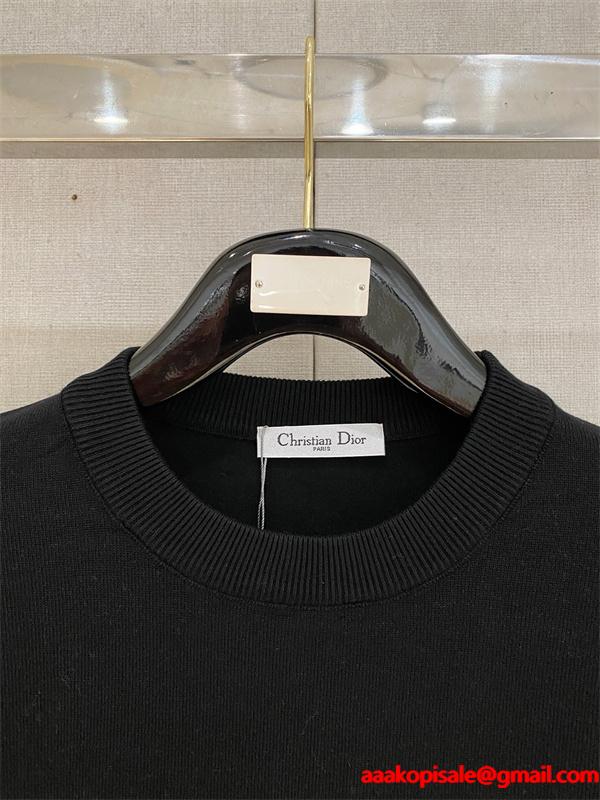 当店イチオシ DIOR ディオール コピー ニット ホワイト 2025秋冬 柔軟
