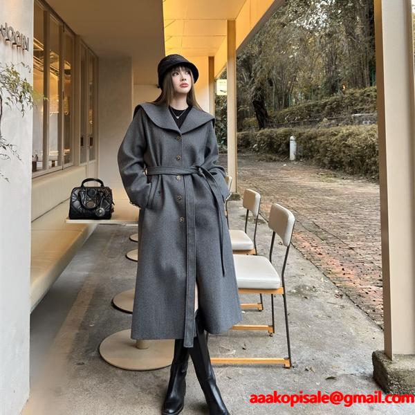プレミアム コート グレー レディース 洗練 シルエット DIOR ディオール コピー
