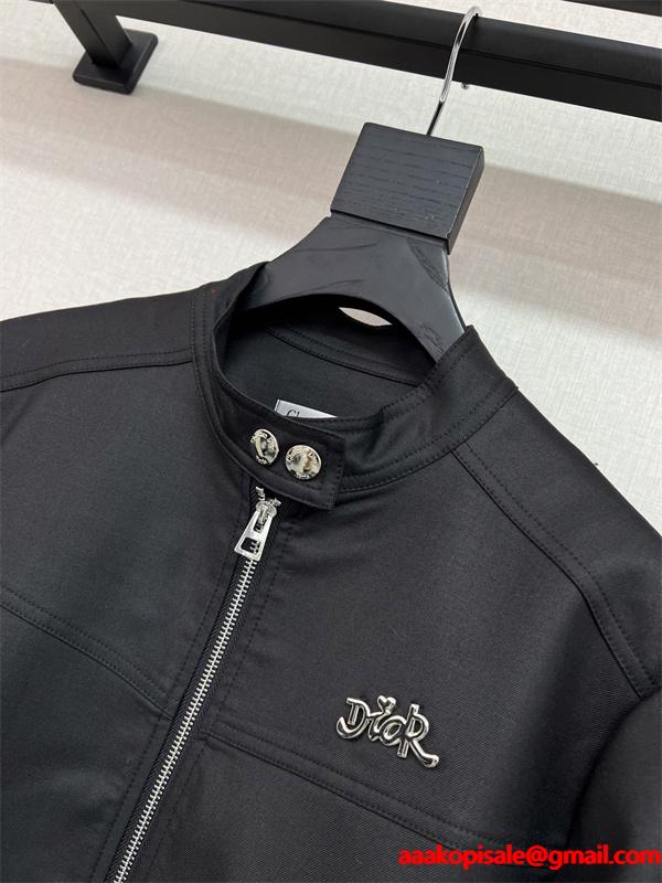 当店イチオシ DIOR ディオール コピー ジャケット ブラック レディース 2025秋冬