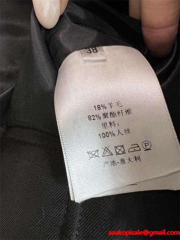 当店イチオシ DIOR ディオール コピー ジャケット ブラック レディース 2025秋冬