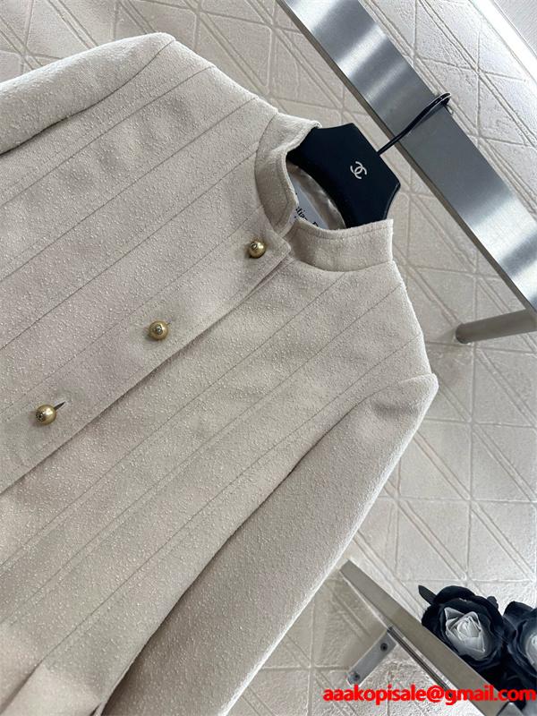 DIOR ディオール コピー モード系 ジャケット アイボリー レディース 2025秋冬