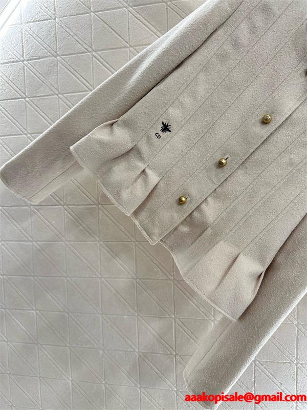 DIOR ディオール コピー モード系 ジャケット アイボリー レディース 2025秋冬