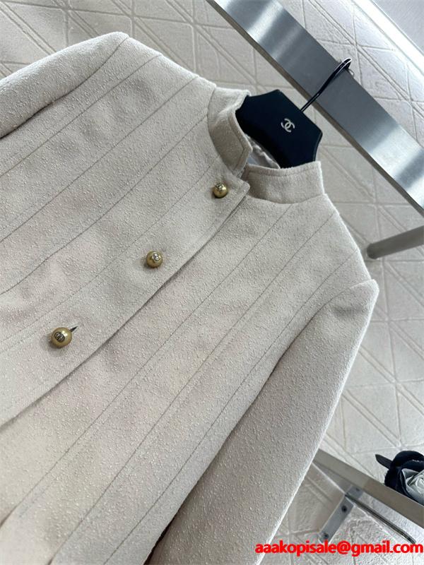 DIOR ディオール コピー モード系 ジャケット アイボリー レディース 2025秋冬