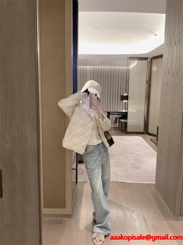 DIOR ディオール コピー 注目度急上昇 ジャケット ホワイト 着心地抜群ス 肌触り良好