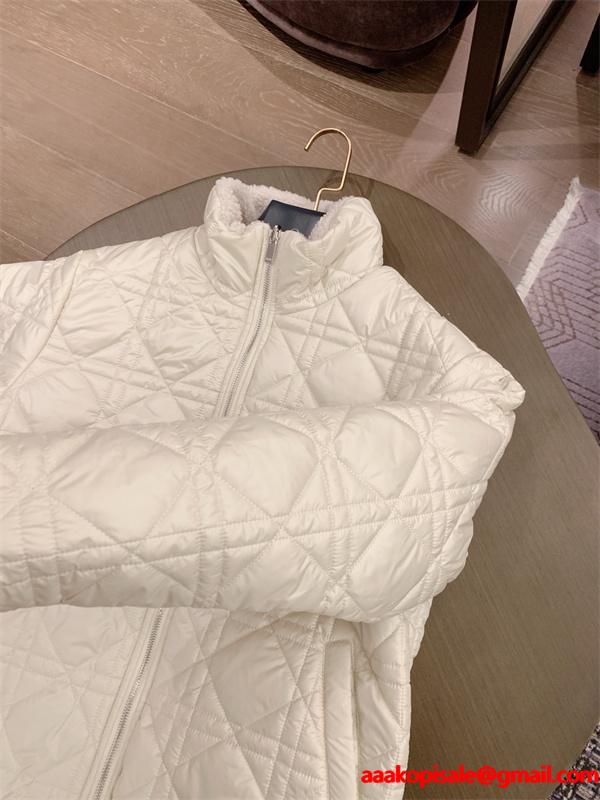 DIOR ディオール コピー 注目度急上昇 ジャケット ホワイト 着心地抜群ス 肌触り良好