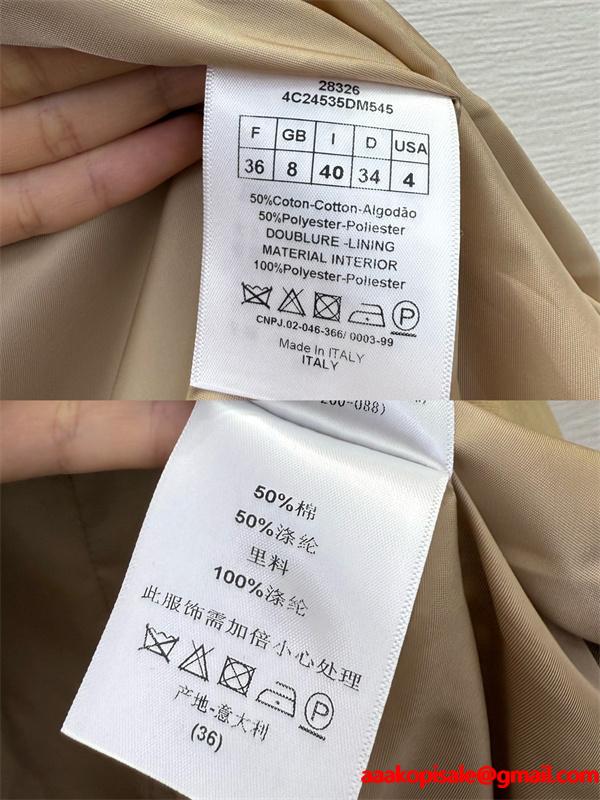 定番確定 DIOR ディオール コピー コート ベージュ レディース 当店イチオシ