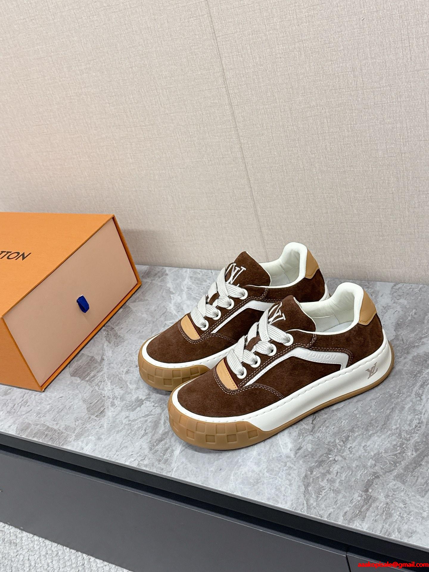 新作到着❤Louis vuittonルイヴィトンスニーカーコピー男女OKオシャレカジュアルスタイル可愛い