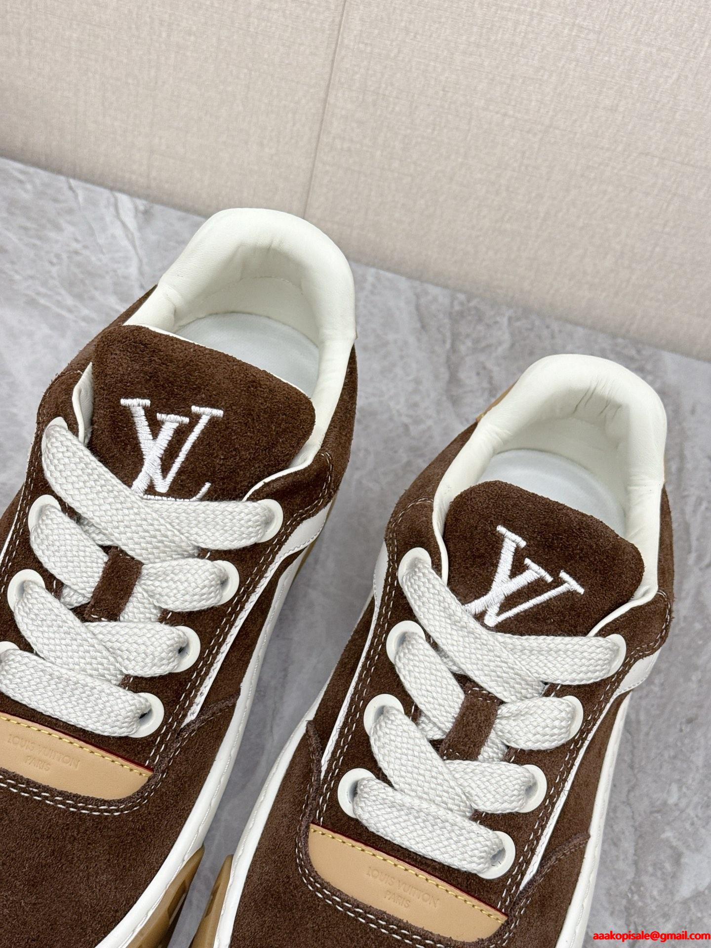 新作到着❤Louis vuittonルイヴィトンスニーカーコピー男女OKオシャレカジュアルスタイル可愛い