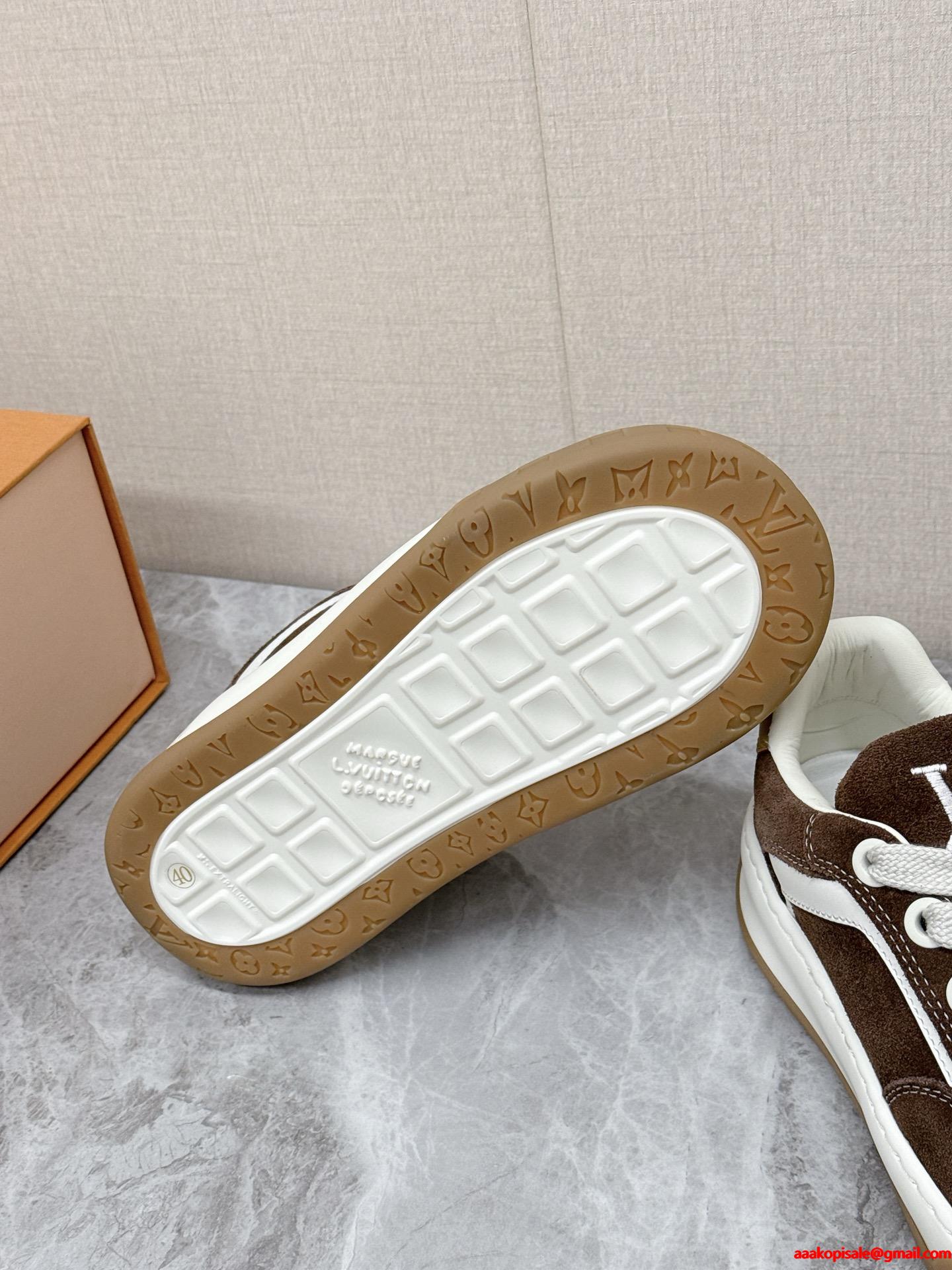 新作到着❤Louis vuittonルイヴィトンスニーカーコピー男女OKオシャレカジュアルスタイル可愛い