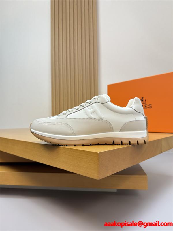 高評価❤エルメス スニーカーコピーHermèsメンズ靴人気品質保証2025-2026トレンド秋冬新作