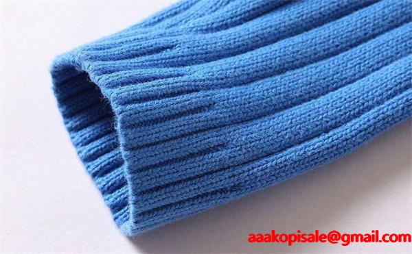  秋冬 防寒 ブラック 上質 リブ タートル ニット AMI PARIS アミ パリス コピー