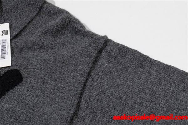 秋冬 厚手 上品 立体編み きれいめ 注目 AMI PARIS アミ パリス コピー ニット