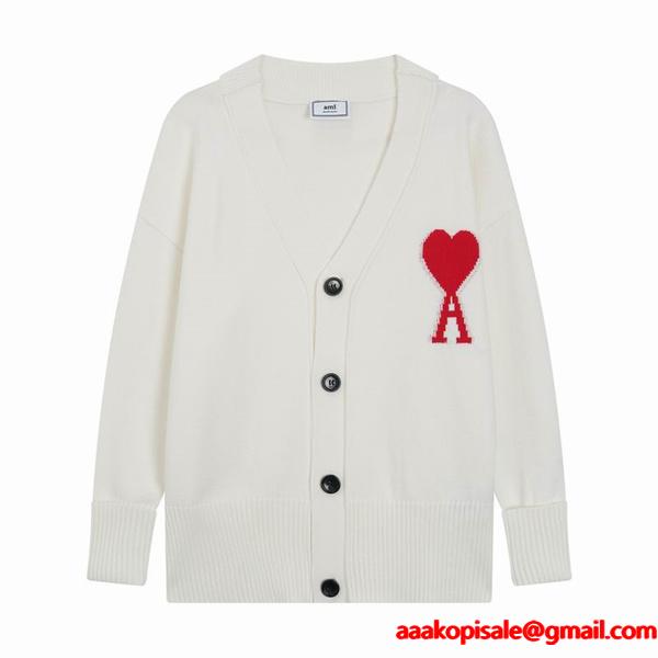 AMI PARIS アミ パリス コピー 秋冬 ふんわり 洗練 大人见え トレンド ニット