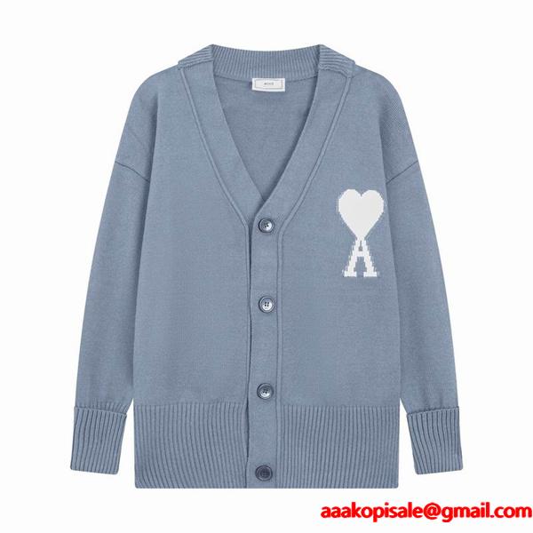 AMI PARIS アミ パリス コピー 秋冬 ふんわり 洗練 大人见え トレンド ニット