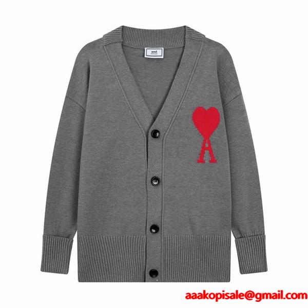 AMI PARIS アミ パリス コピー 秋冬 ふんわり 洗練 大人见え トレンド ニット