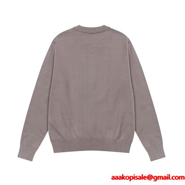 秋冬 しっかり素材 落ち着き 着回し力抜群 AMI PARIS アミ パリス コピー カーディガン