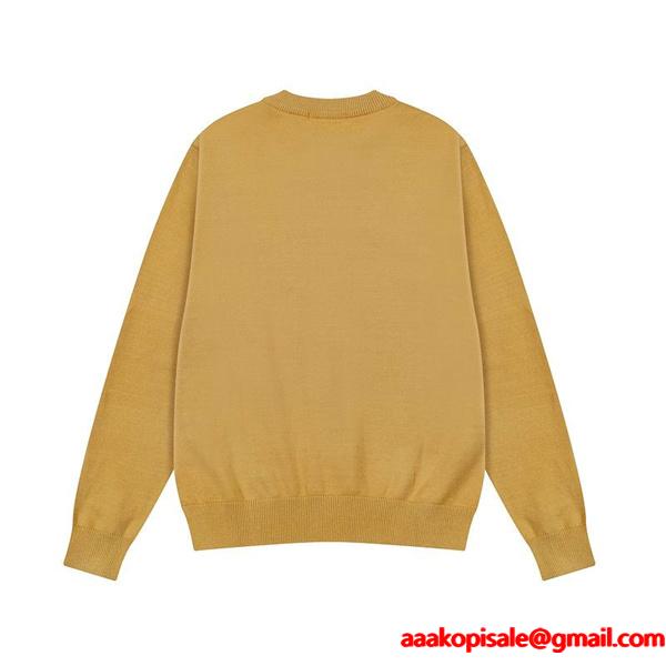 秋冬 しっかり素材 落ち着き 着回し力抜群 AMI PARIS アミ パリス コピー カーディガン