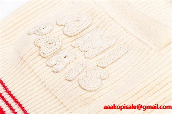 秋冬 知的ムード クラシック 人気 Vネック AMI PARIS アミ パリス コピー ニット