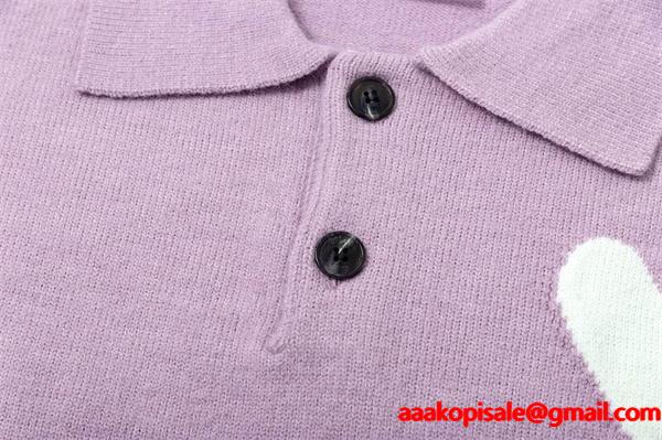 AMI PARIS アミ パリス コピー 2025秋冬 なめらか 優しい 今っぽい抜け感 洗練  ニット