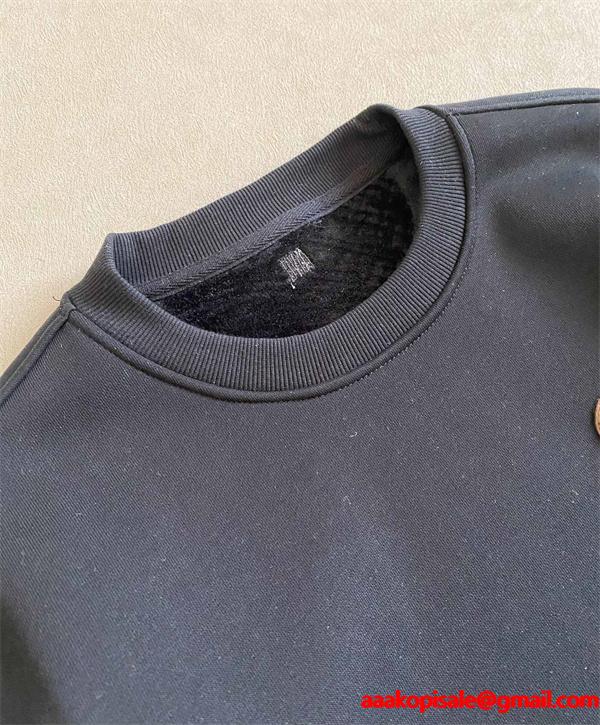 秋冬 裏起毛 リラックス ワンポイント AMI PARIS アミ パリス コピー スウェット