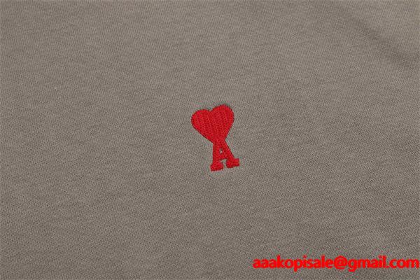 秋冬 立体フード 快适着用 日常使い 定番 スウェット AMI PARIS アミ パリス コピー パーカー