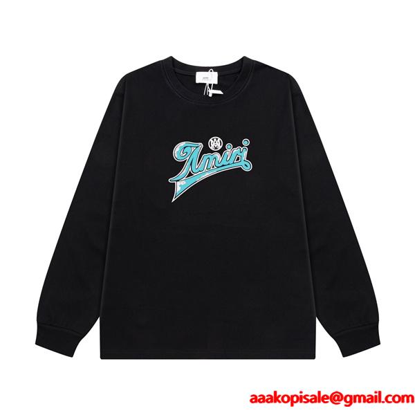 しっかり生地 ブラック ストリート 着回し スウェット AMI PARIS アミ パリス コピー