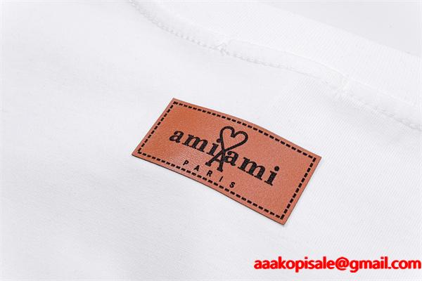 秋冬 しっかり 洗練 着回し重視 定番 AMI PARIS アミ パリス コピー スウェット