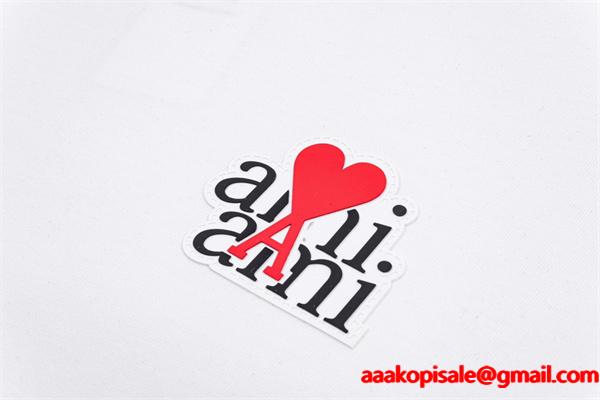 秋冬 しっかり 洗練 着回し重視 定番 AMI PARIS アミ パリス コピー スウェット