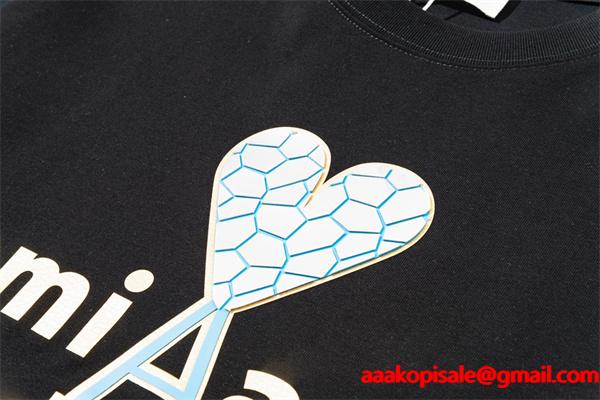 AMI PARIS アミ パリス コピー ホワイトカラー フレンチムード  大人カジュアル ロングスリーブ