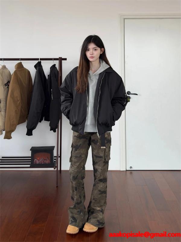 STONE ISLAND ストーンアイランド コピー ネイビー シルエット 着回し力抜群 中綿ジャケット