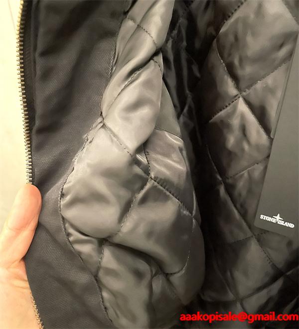 秋冬 厚手コットン ダークカラー  防寒 フーデッド STONE ISLAND ストーンアイランド コピー ジャケット