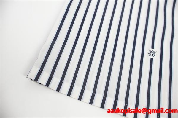 ♥ルイ ヴィトンシャツコピー LV Crown Stripes 優しいおしゃれコーディネート2026人気上品☆☆