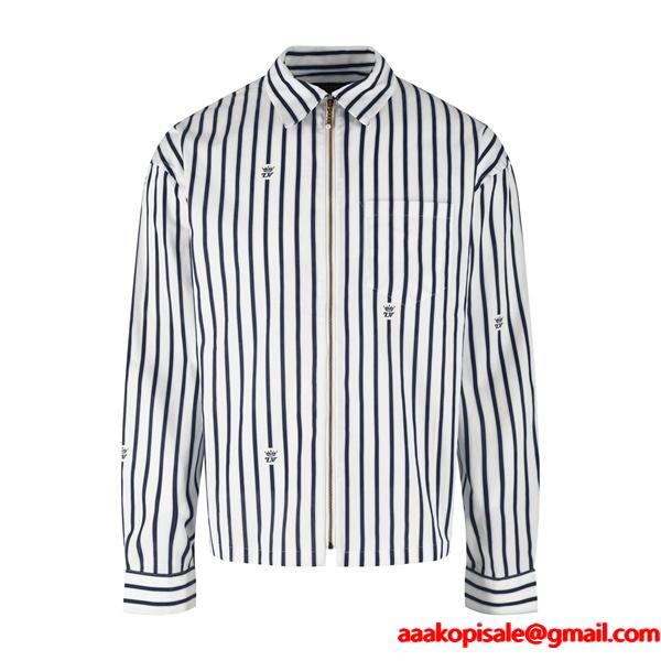 ♥ルイ ヴィトンシャツコピー LV Crown Stripes 優しいおしゃれコーディネート2026人気上品☆☆