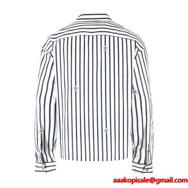 ♥ルイ ヴィトンシャツコピー LV Crown Stripes 優しいおしゃれコーディネート2026人気上品☆☆