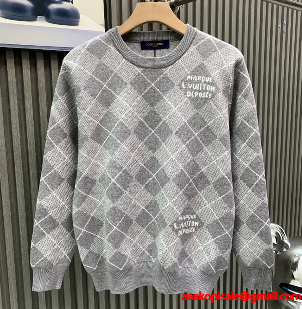 人気2026☆ルイヴィトンセーター コピーLOUIS VUITTON秋冬トレンド上質なアイテム