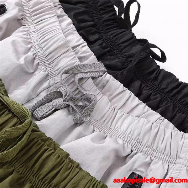 2025秋冬準備 防寒仕様 ナイロン STONE ISLAND ストーンアイランド コピー ジョガーパンツ 