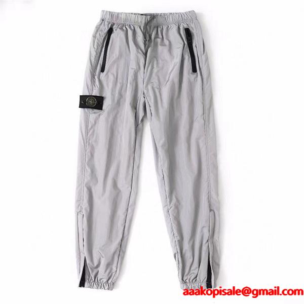 2025秋冬準備 防寒仕様 ナイロン STONE ISLAND ストーンアイランド コピー ジョガーパンツ 