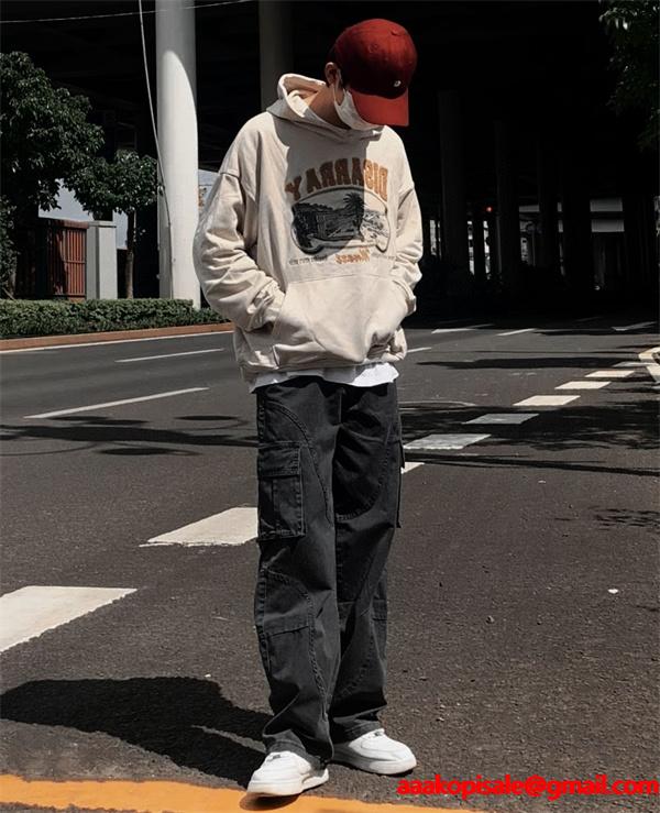 秋冬必須 本格派ストリート カーゴパンツ 上質コットン  STONE ISLAND ストーンアイランド コピー